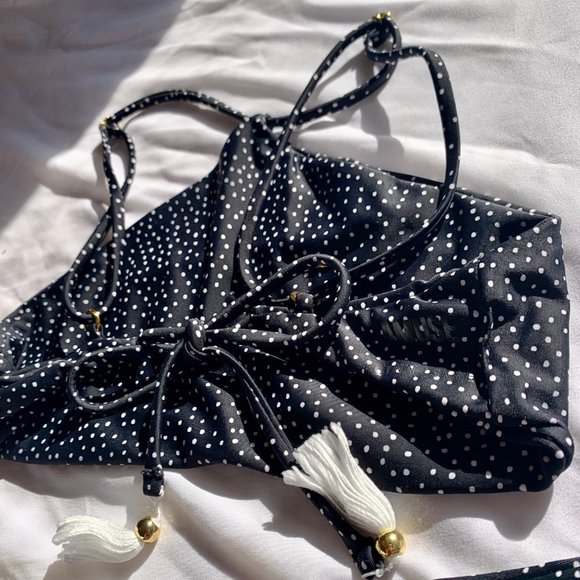 AMUSE SOCIETY X FLYNN SKYE Blue Halter Bikini XS - Picture 14 of 14